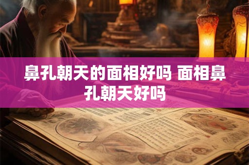 详细阅读:鼻孔朝天的面相好吗 面相鼻孔朝天好吗 鼻孔朝天的面相好吗 面相鼻孔朝天好吗