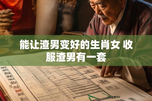 能让渣男变好的生肖女 收服渣男有一套