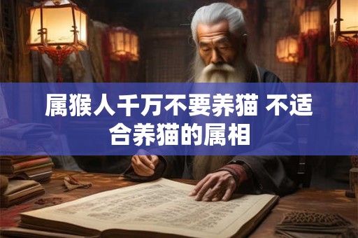 属猴人千万不要养猫 不适合养猫的属相