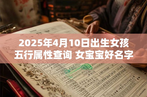 2025年4月10日出生女孩五行属性查询 女宝宝好名字合集