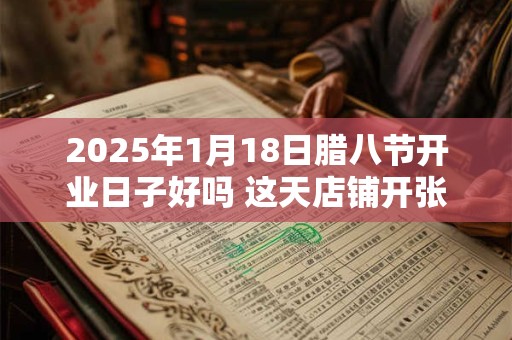 2025年1月18日腊八节开业日子好吗 这天店铺开张好不好