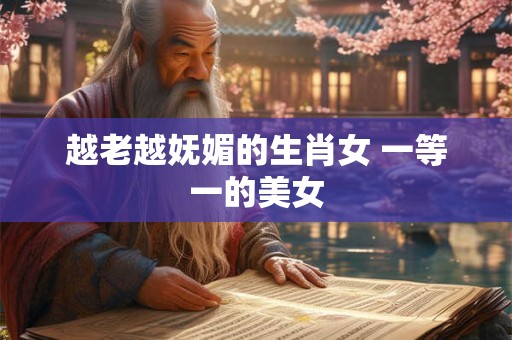 越老越妩媚的生肖女 一等一的美女