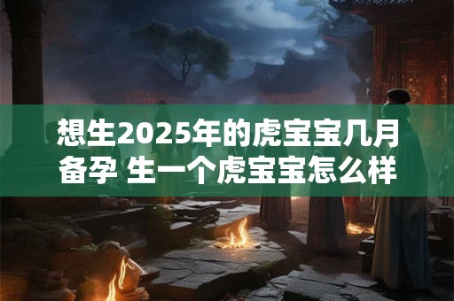 想生2025年的虎宝宝几月备孕 生一个虎宝宝怎么样