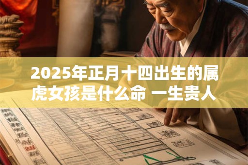 2025年正月十四出生的属虎女孩是什么命 一生贵人运好