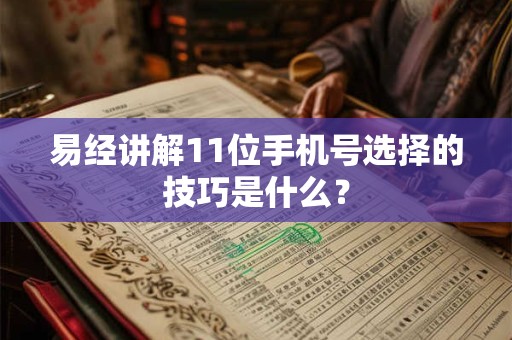 易经讲解11位手机号选择的技巧是什么？