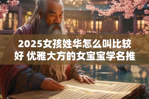 2025女孩姓华怎么叫比较好 优雅大方的女宝宝学名推荐