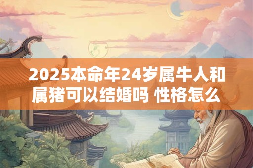 2025本命年24岁属牛人和属猪可以结婚吗 性格怎么样