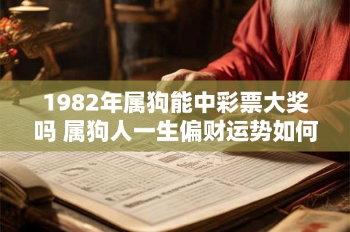 1982年属狗能中彩票大奖吗 属狗人一生偏财运势如何