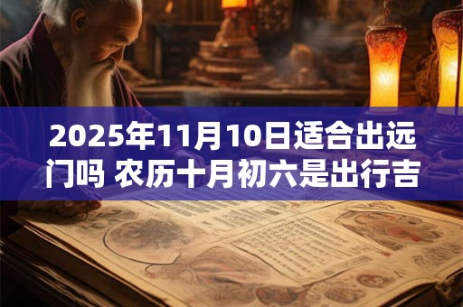 2025年11月10日适合出远门吗 农历十月初六是出行吉日吗