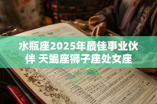 水瓶座2025年最佳事业伙伴 天蝎座狮子座处女座 水瓶座2025年最佳事业伙伴 天蝎座狮子座处女座