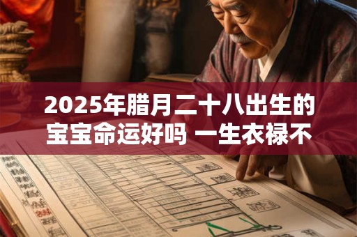 2025年腊月二十八出生的宝宝命运好吗 一生衣禄不缺