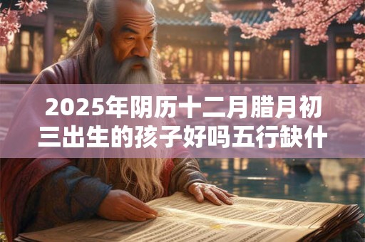 2025年阴历十二月腊月初三出生的孩子好吗五行缺什么