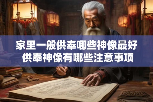 家里一般供奉哪些神像最好 供奉神像有哪些注意事项