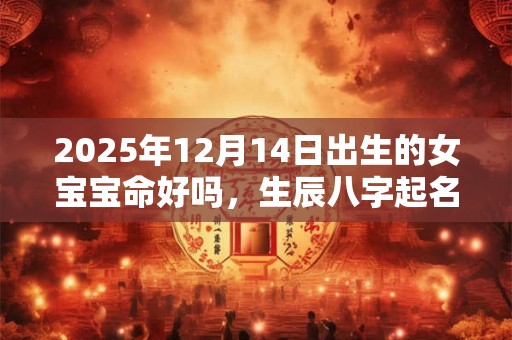 2025年12月14日出生的女宝宝命好吗，生辰八字起名字