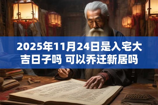 2025年11月24日是入宅大吉日子吗 可以乔迁新居吗