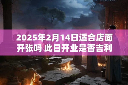 2025年2月14日适合店面开张吗 此日开业是否吉利