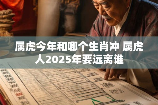 属虎今年和哪个生肖冲 属虎人2025年要远离谁