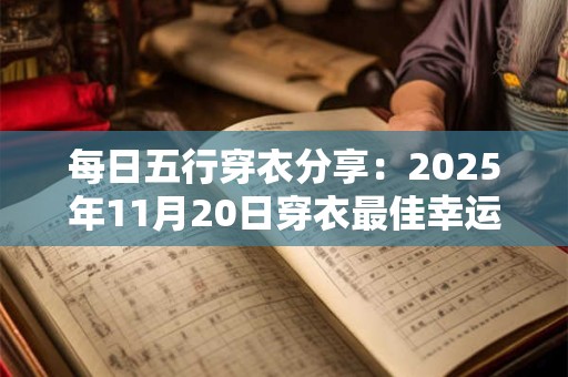 每日五行穿衣分享：2025年11月20日穿衣最佳幸运色