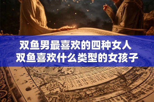 双鱼男最喜欢的四种女人 双鱼喜欢什么类型的女孩子