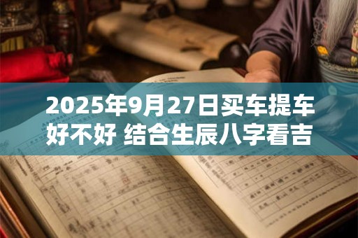 2025年9月27日买车提车好不好 结合生辰八字看吉日