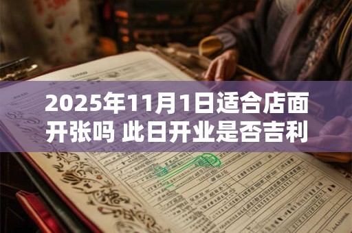 2025年11月1日适合店面开张吗 此日开业是否吉利