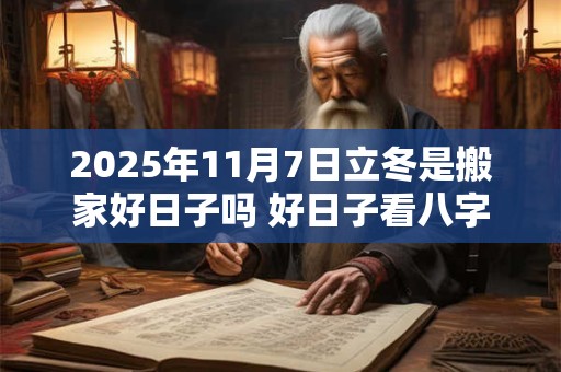 2025年11月7日立冬是搬家好日子吗 好日子看八字