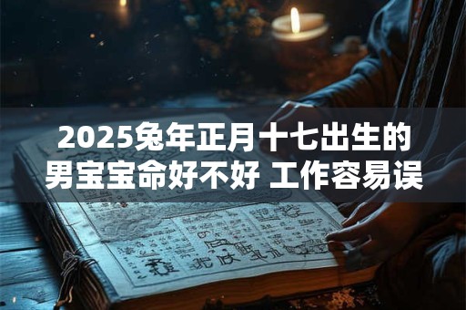 2025兔年正月十七出生的男宝宝命好不好 工作容易误入歧途