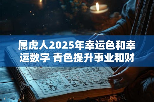 属虎人2025年幸运色和幸运数字 青色提升事业和财运