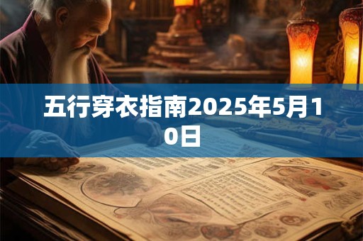 五行穿衣指南2025年5月10日