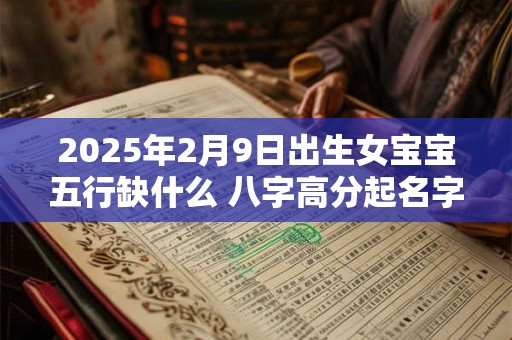 2025年2月9日出生女宝宝五行缺什么 八字高分起名字 2025年2月9日出生女宝宝五行缺什么 八字高分起名字