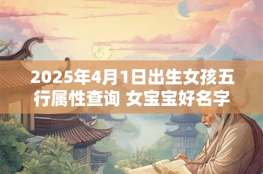 2025年4月1日出生女孩五行属性查询 女宝宝好名字合集