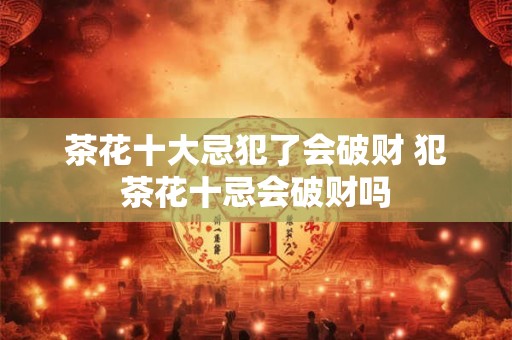 茶花十大忌犯了会破财 犯茶花十忌会破财吗