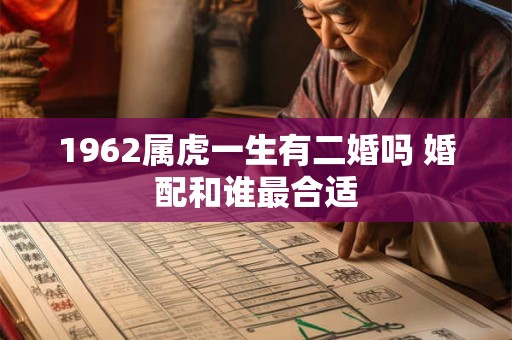 1962属虎一生有二婚吗 婚配和谁最合适 1962属虎一生有二婚吗 婚配和谁最合适