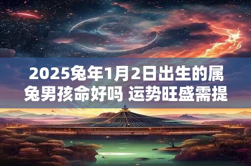 2025兔年1月2日出生的属兔男孩命好吗 运势旺盛需提防小人
