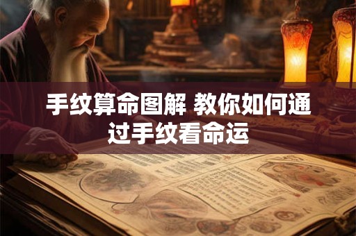手纹算命图解 教你如何通过手纹看命运