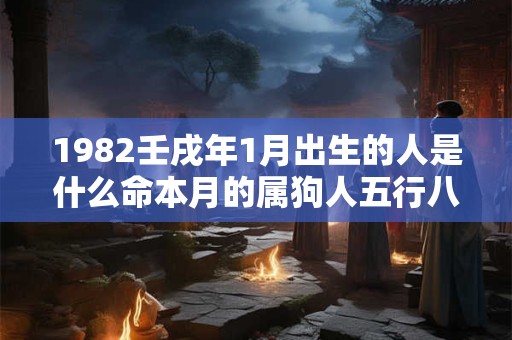 1982壬戌年1月出生的人是什么命本月的属狗人五行八字查询