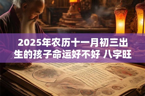 2025年农历十一月初三出生的孩子命运好不好 八字旺吗