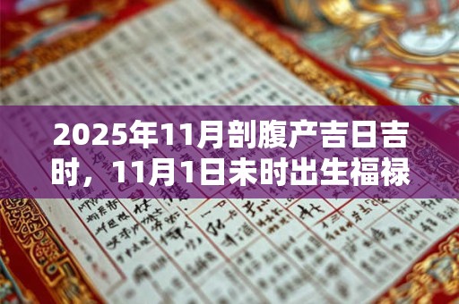 2025年11月剖腹产吉日吉时，11月1日未时出生福禄双全