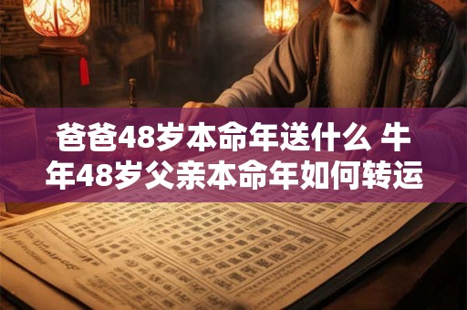 爸爸48岁本命年送什么 牛年48岁父亲本命年如何转运