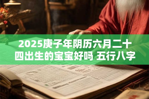 2025庚子年阴历六月二十四出生的宝宝好吗 五行八字查询