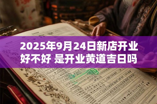 2025年9月24日新店开业好不好 是开业黄道吉日吗