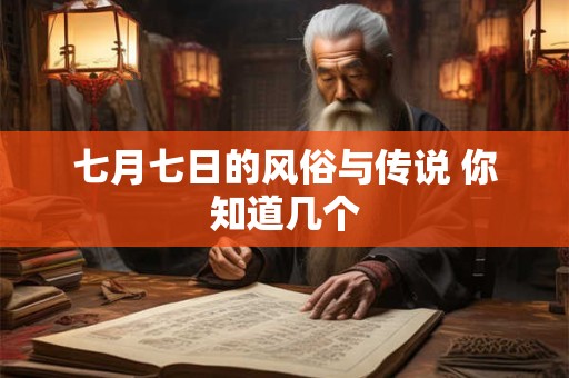 七月七日的风俗与传说 你知道几个 七月七日的风俗与传说 你知道几个