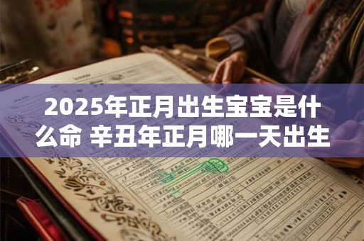 2025年正月出生宝宝是什么命 辛丑年正月哪一天出生最好