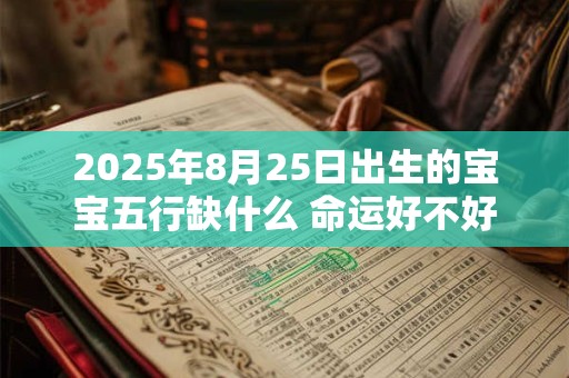 2025年8月25日出生的宝宝五行缺什么 命运好不好