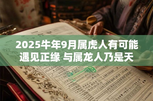 2025牛年9月属虎人有可能遇见正缘 与属龙人乃是天作之合