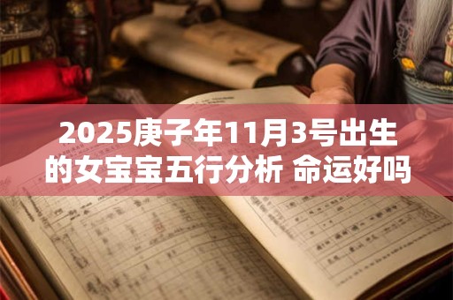 2025庚子年11月3号出生的女宝宝五行分析 命运好吗