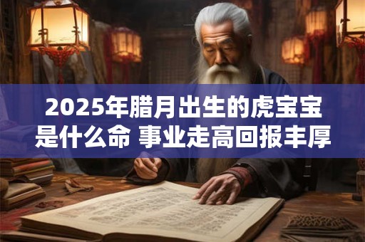 2025年腊月出生的虎宝宝是什么命 事业走高回报丰厚