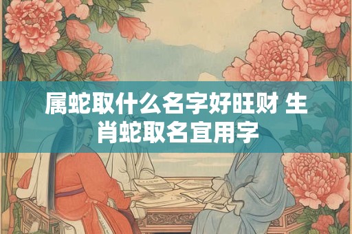 属蛇取什么名字好旺财 生肖蛇取名宜用字 属蛇取什么名字好旺财 生肖蛇取名宜用字