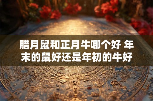 腊月鼠和正月牛哪个好 年末的鼠好还是年初的牛好