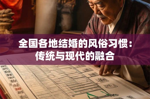 全国各地结婚的风俗习惯：传统与现代的融合